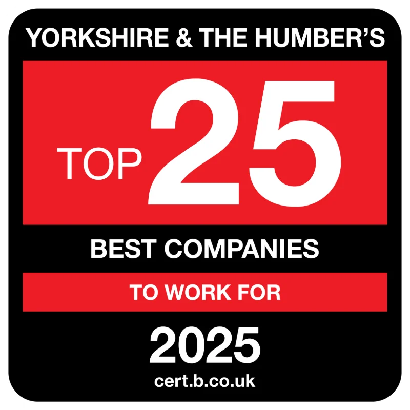 Best Companies — Yorkshire & the Humber's Top 25 to work for 2025