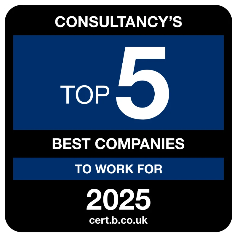 Best Companies — Consultancy's Top 5 to work for 2025